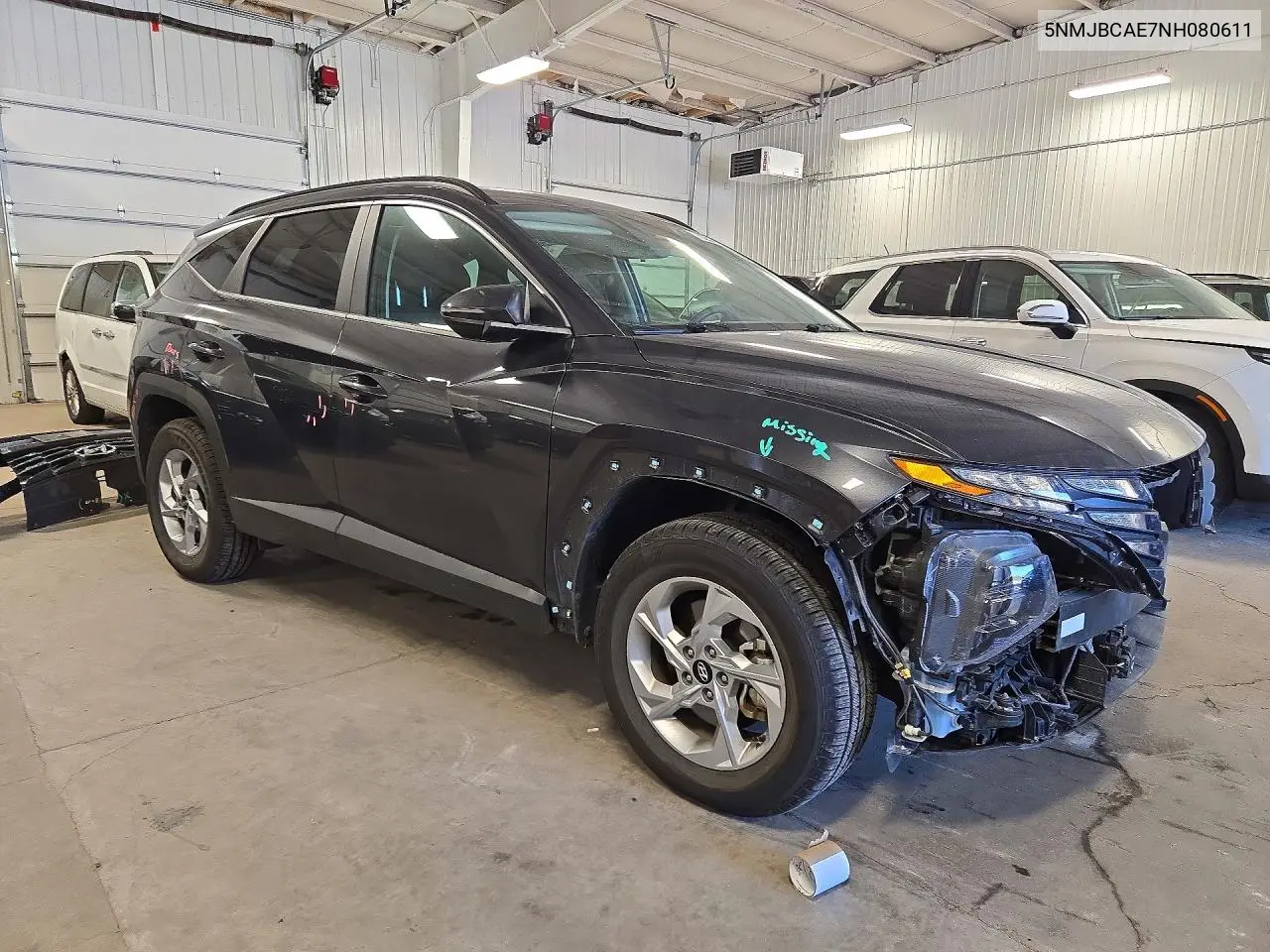 2022 HYUNDAI TUCSON VIN 5NMJBCAE7NH080611 — фото 4