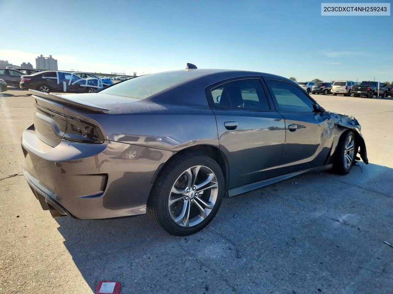 DODGE CHARGER 2022, VIN 2C3CDXCT4NH259243
