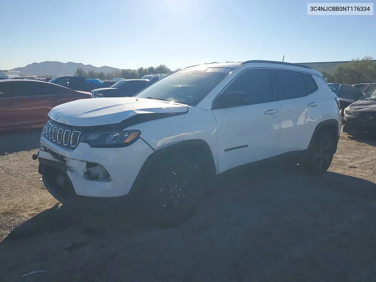JEEP COMPASS 2022, VIN 3C4NJCBB0NT176334
