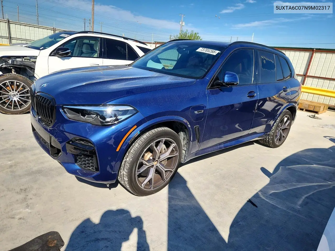 BMW X5 2022, VIN 5UXTA6C07N9M02317
