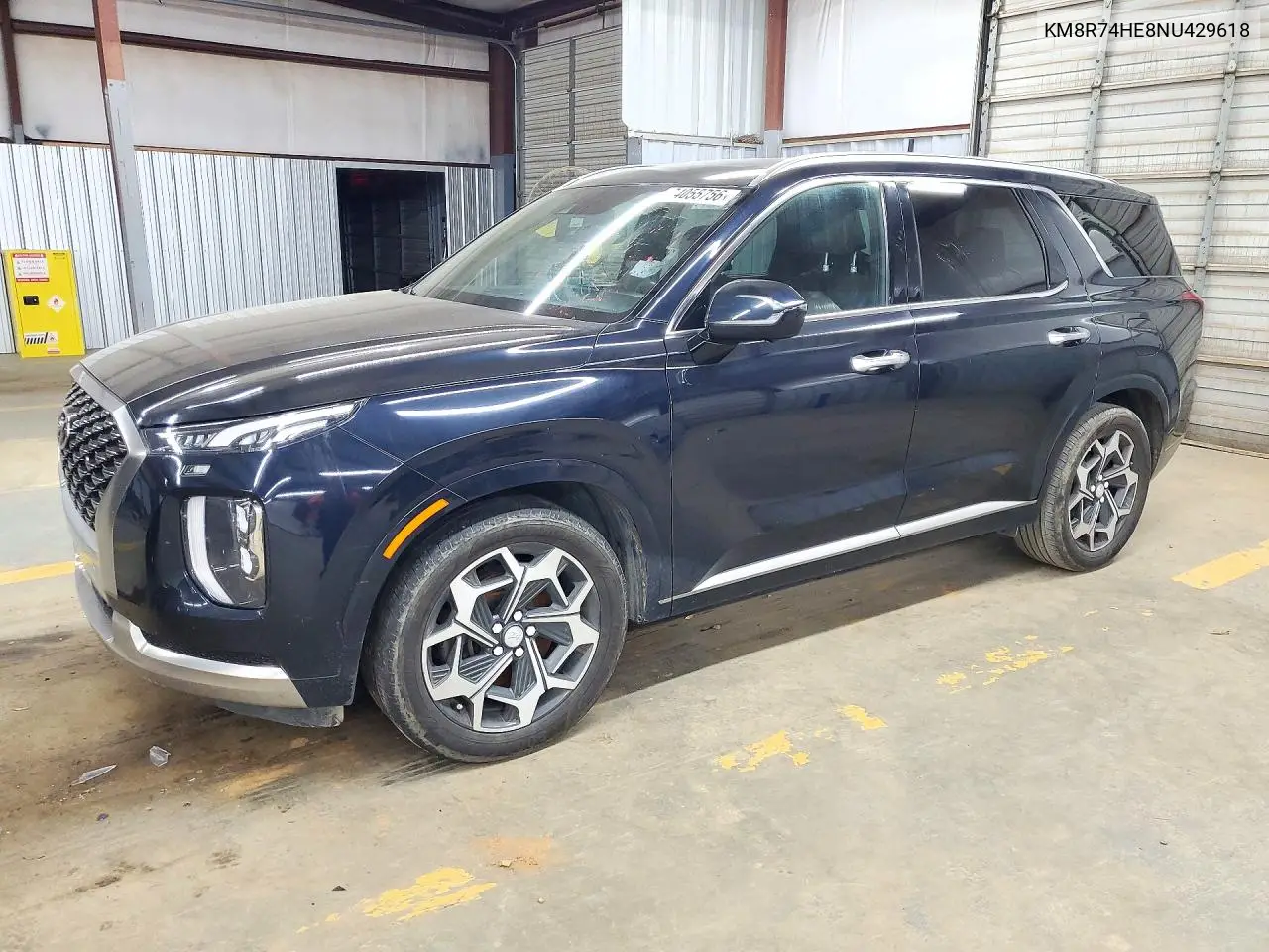 HYUNDAI PALISADE 2022, VIN KM8R74HE8NU429618