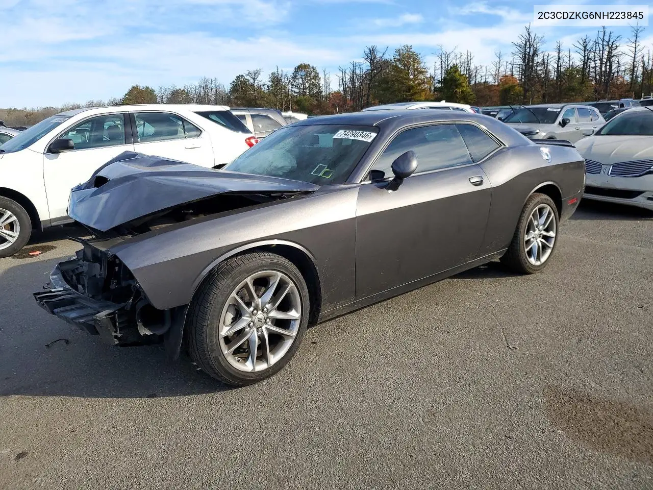 DODGE CHALLENGER 2022, VIN 2C3CDZKG6NH223845
