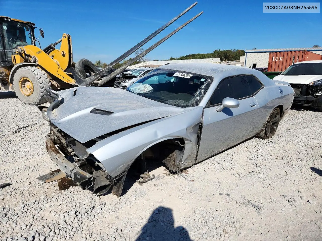 DODGE CHALLENGER 2022, VIN 2C3CDZAG8NH265595