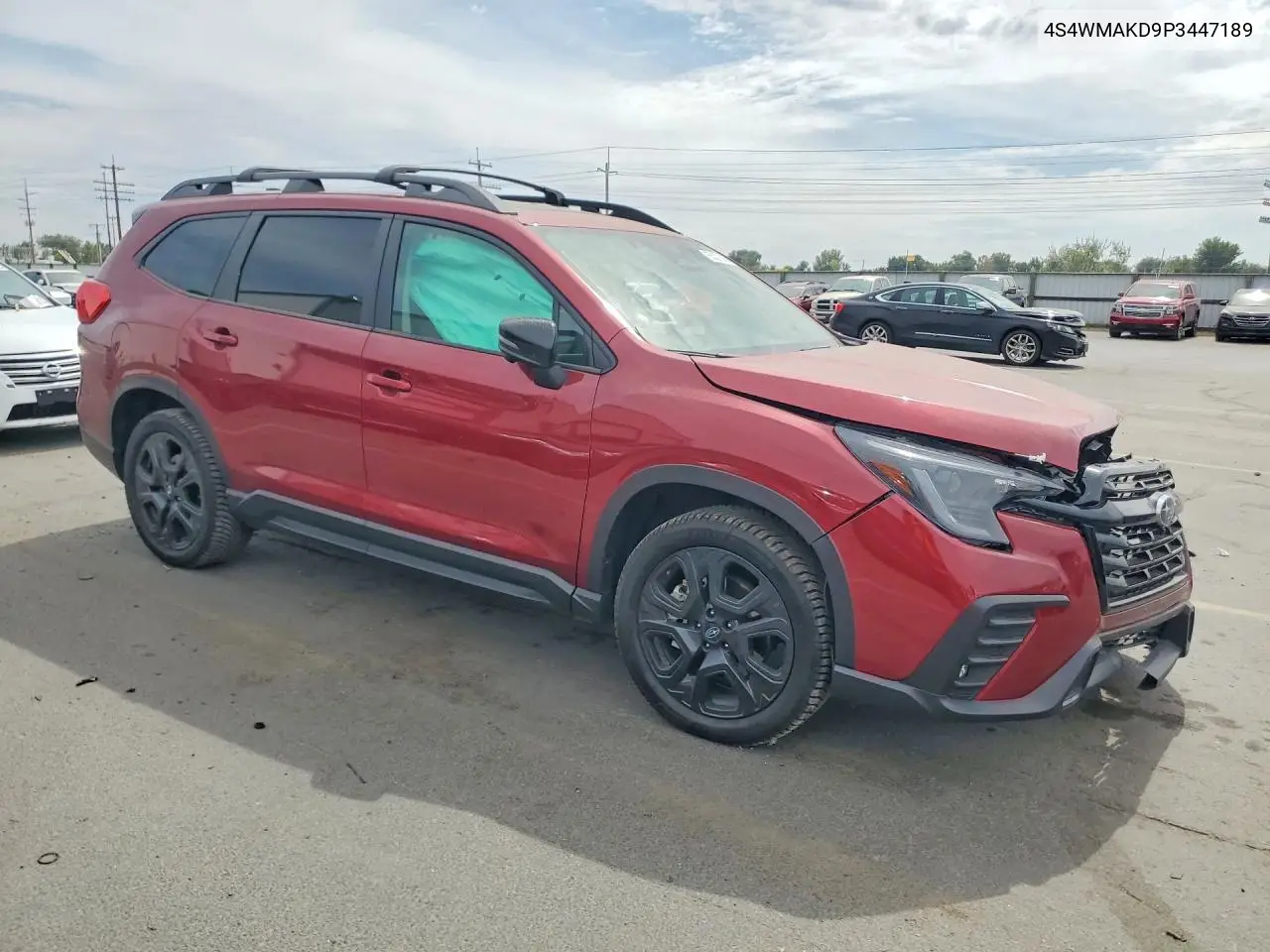 2023 SUBARU ASCENT VIN 4S4WMAKD9P3447189 — фото 4
