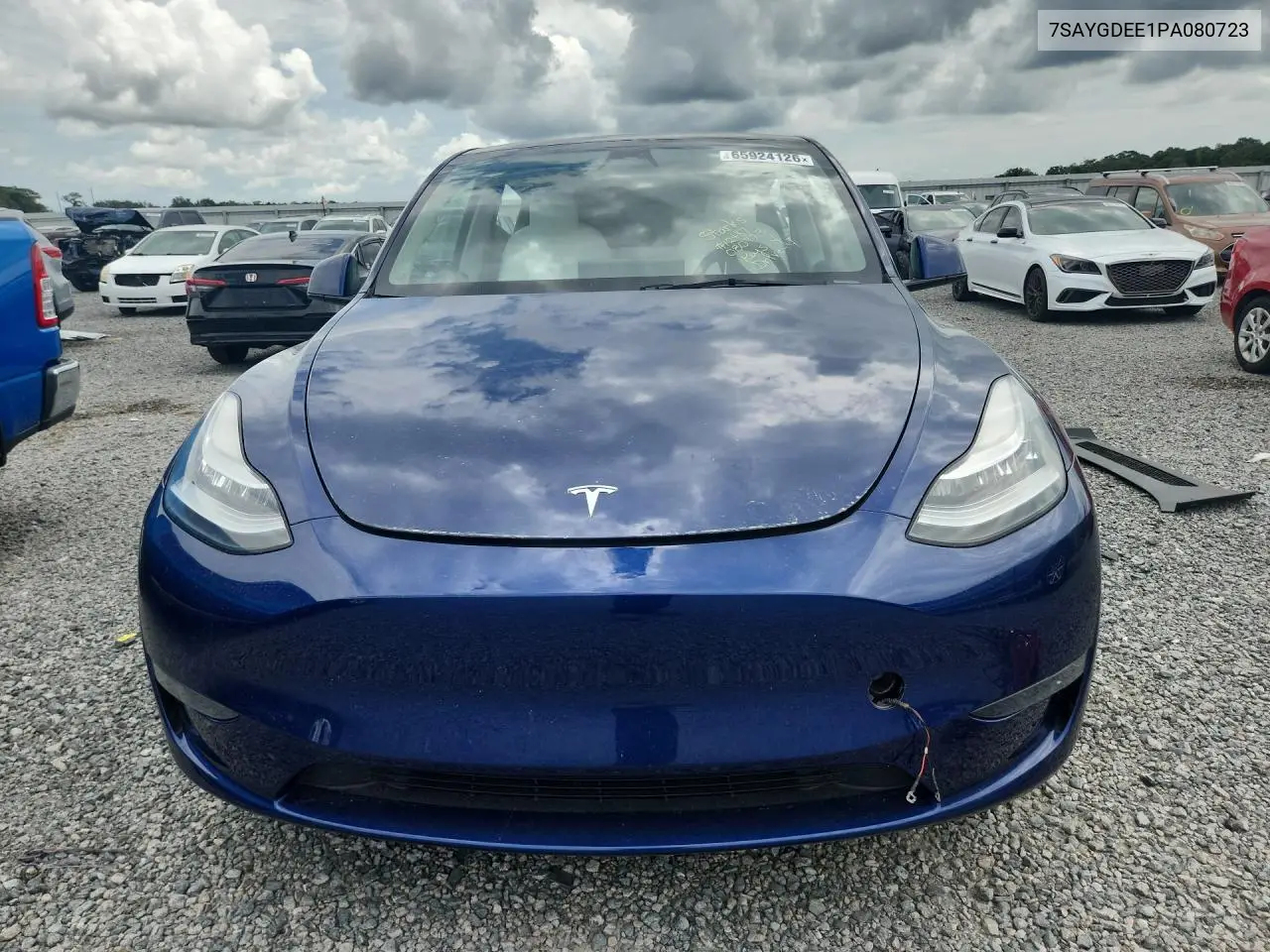 2023 TESLA MODEL Y VIN 7SAYGDEE1PA080723 — фото 5