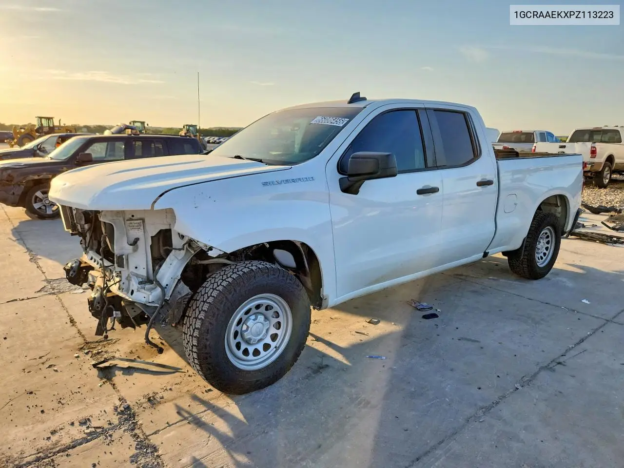 CHEVROLET SILVERADO 2023, VIN 1GCRAAEKXPZ113223