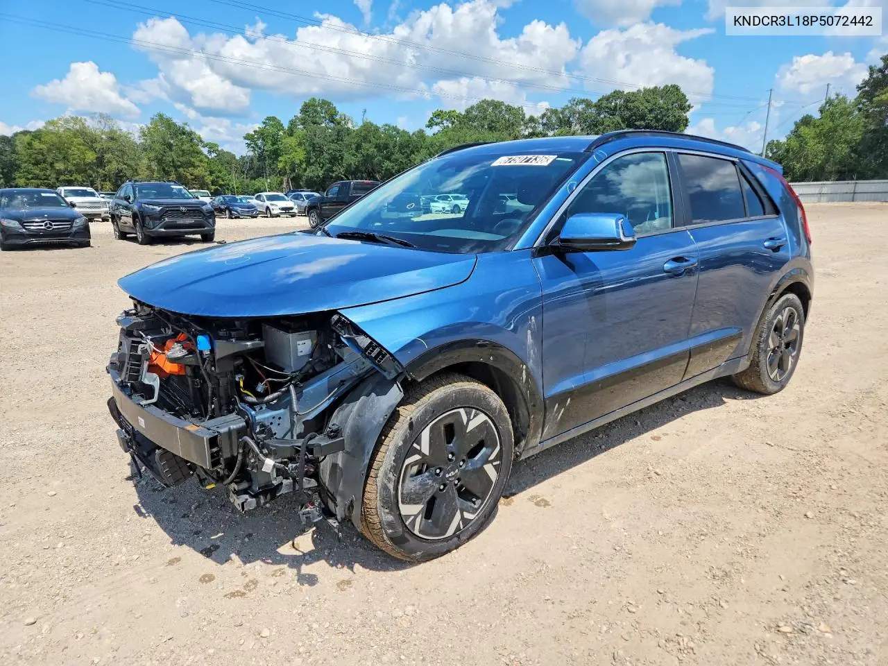 KIA NIRO 2023, VIN KNDCR3L18P5072442