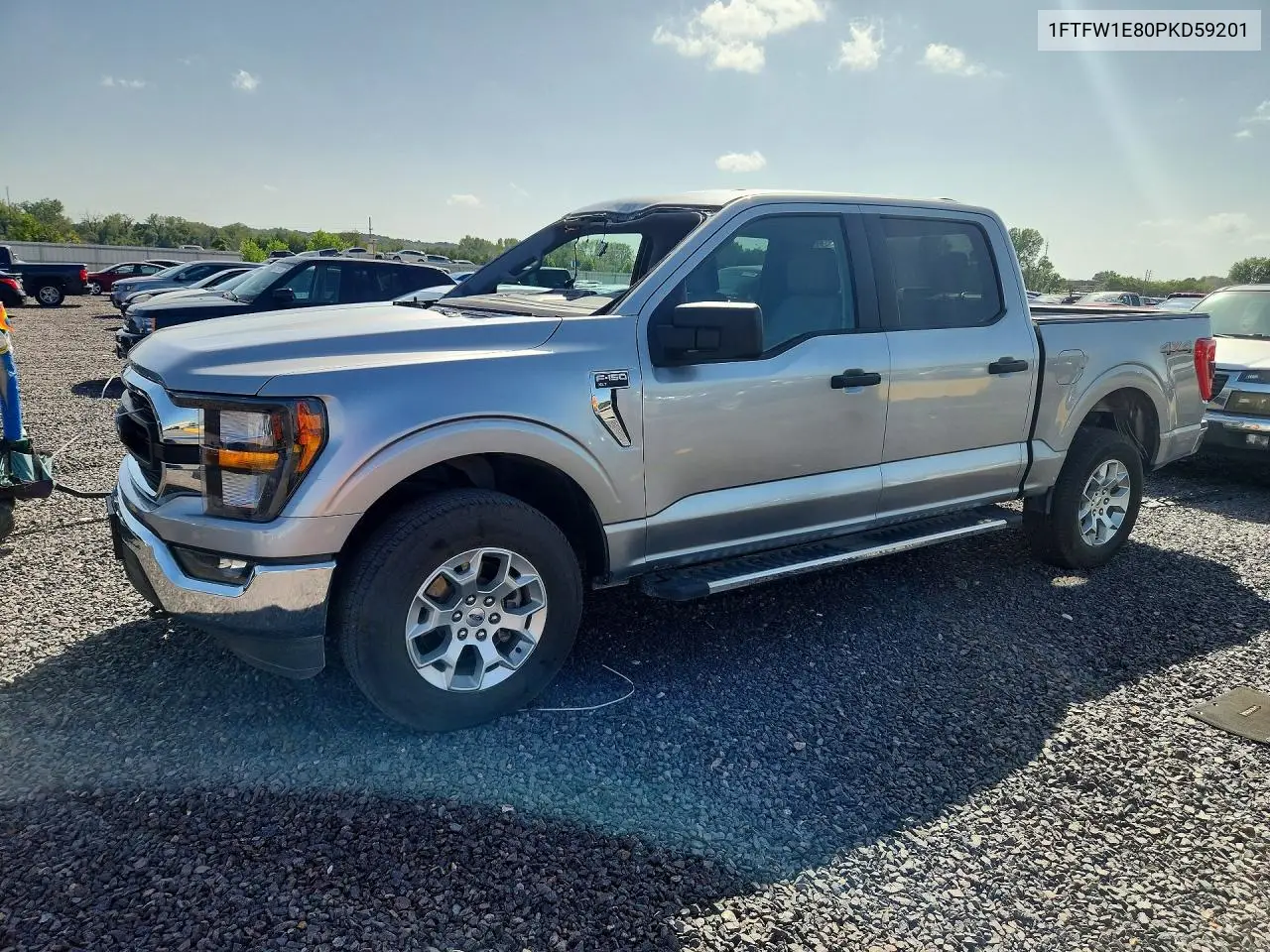 FORD F-150 2023, VIN 1FTFW1E80PKD59201