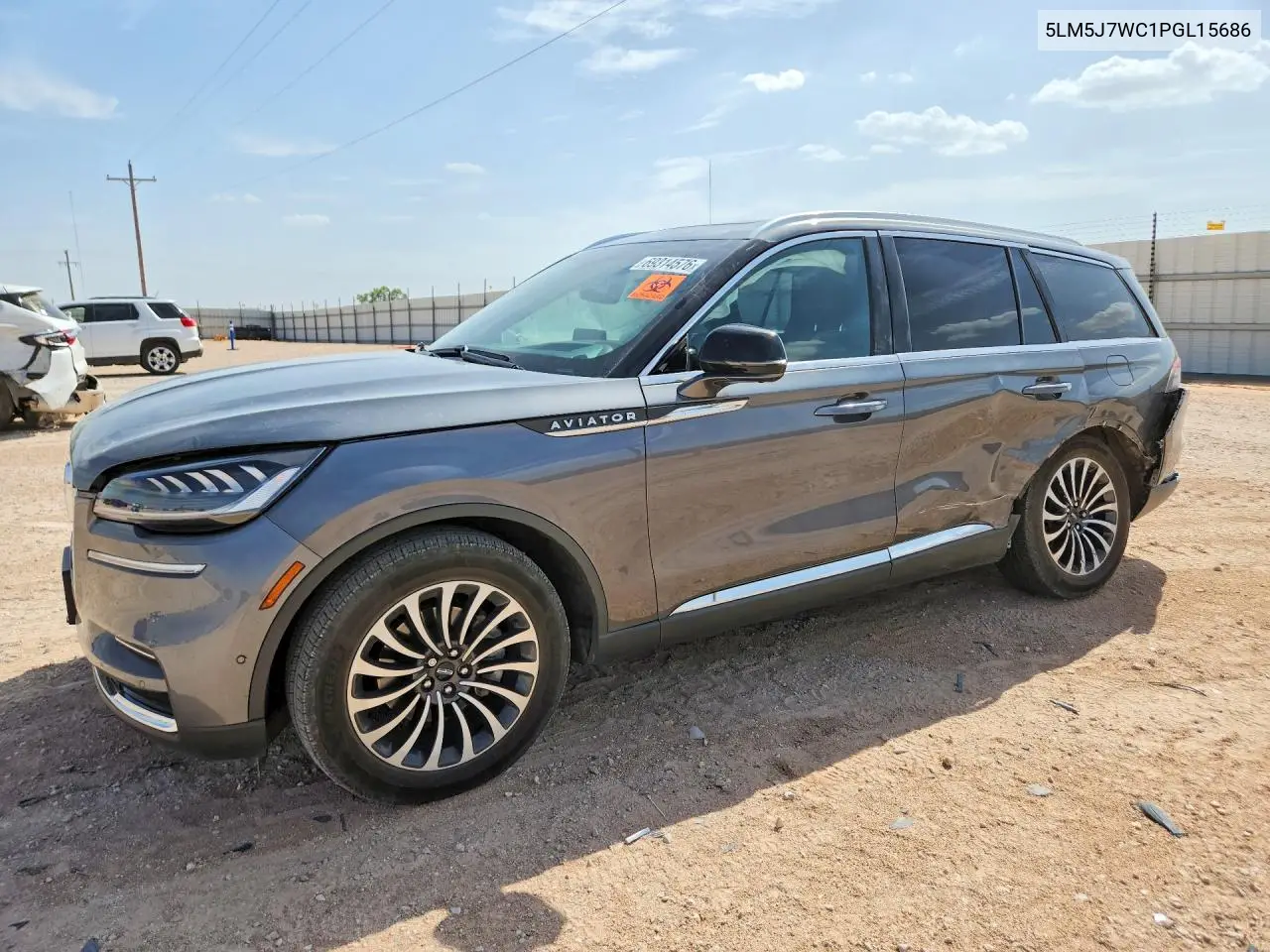 LINCOLN AVIATOR 2023, VIN 5LM5J7WC1PGL15686