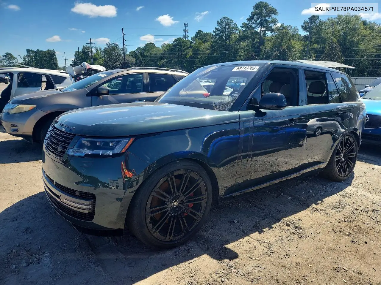 LAND ROVER RANGE ROVER 2023, VIN SALKP9E78PA034571