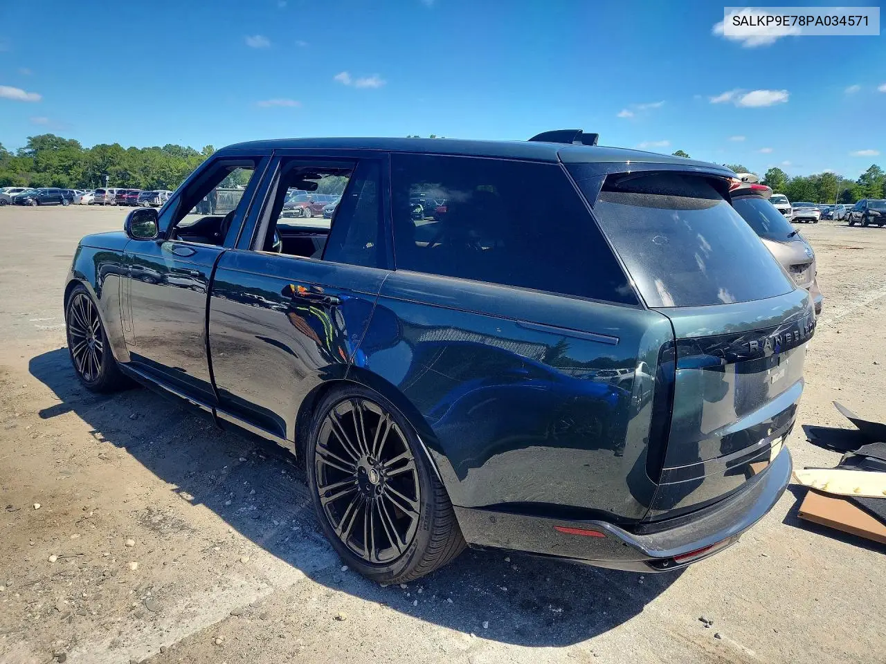 2023 LAND ROVER RANGE ROVER VIN SALKP9E78PA034571 — фото 2