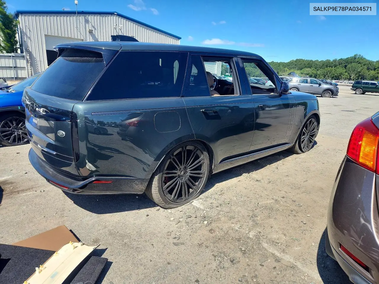 2023 LAND ROVER RANGE ROVER VIN SALKP9E78PA034571 — фото 3