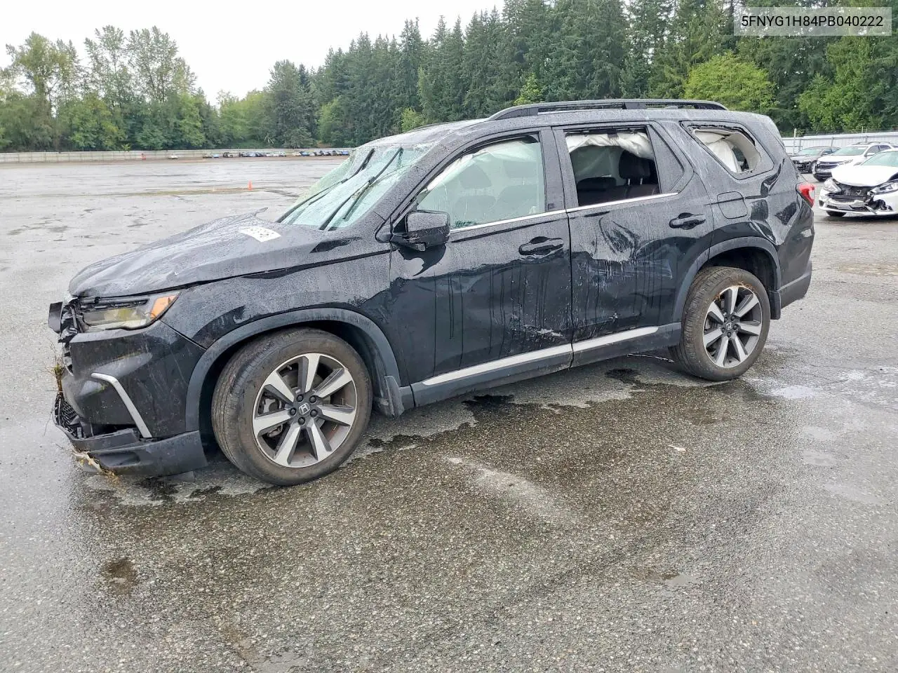HONDA PILOT 2023, VIN 5FNYG1H84PB040222