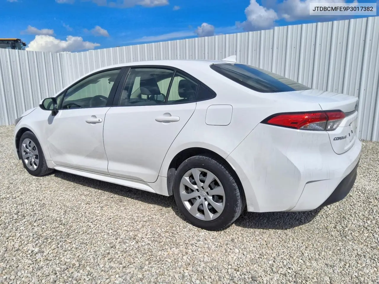 2023 TOYOTA COROLLA VIN JTDBCMFE9P3017382 — фото 2