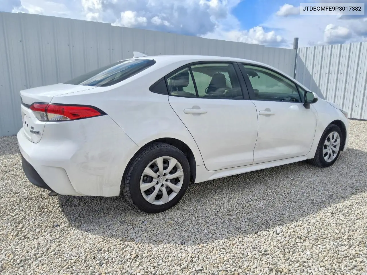 2023 TOYOTA COROLLA VIN JTDBCMFE9P3017382 — фото 3