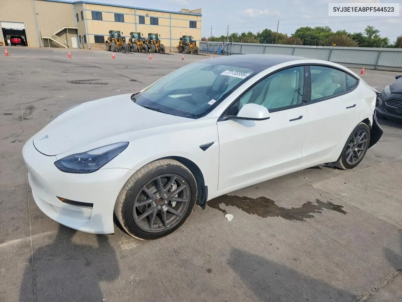 TESLA MODEL 3 2023, VIN 5YJ3E1EA8PF544523