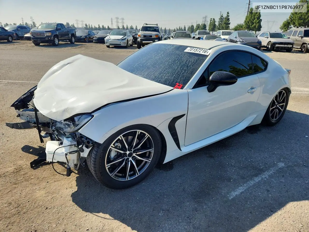 TOYOTA GR 86 2023, VIN JF1ZNBC11P8763977