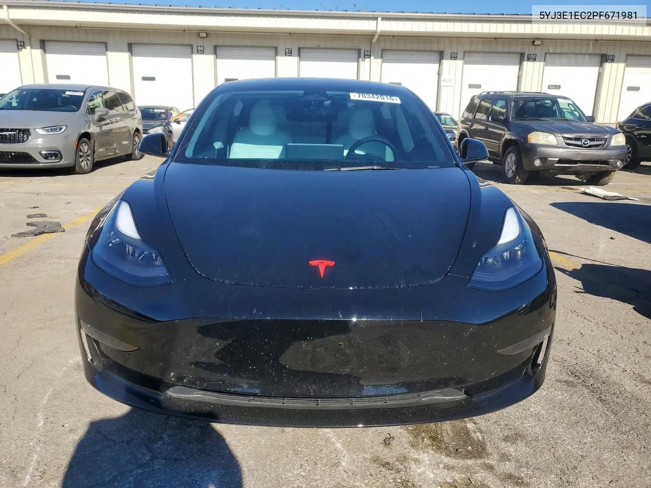 2023 TESLA MODEL 3 VIN 5YJ3E1EC2PF671981 — фото 5