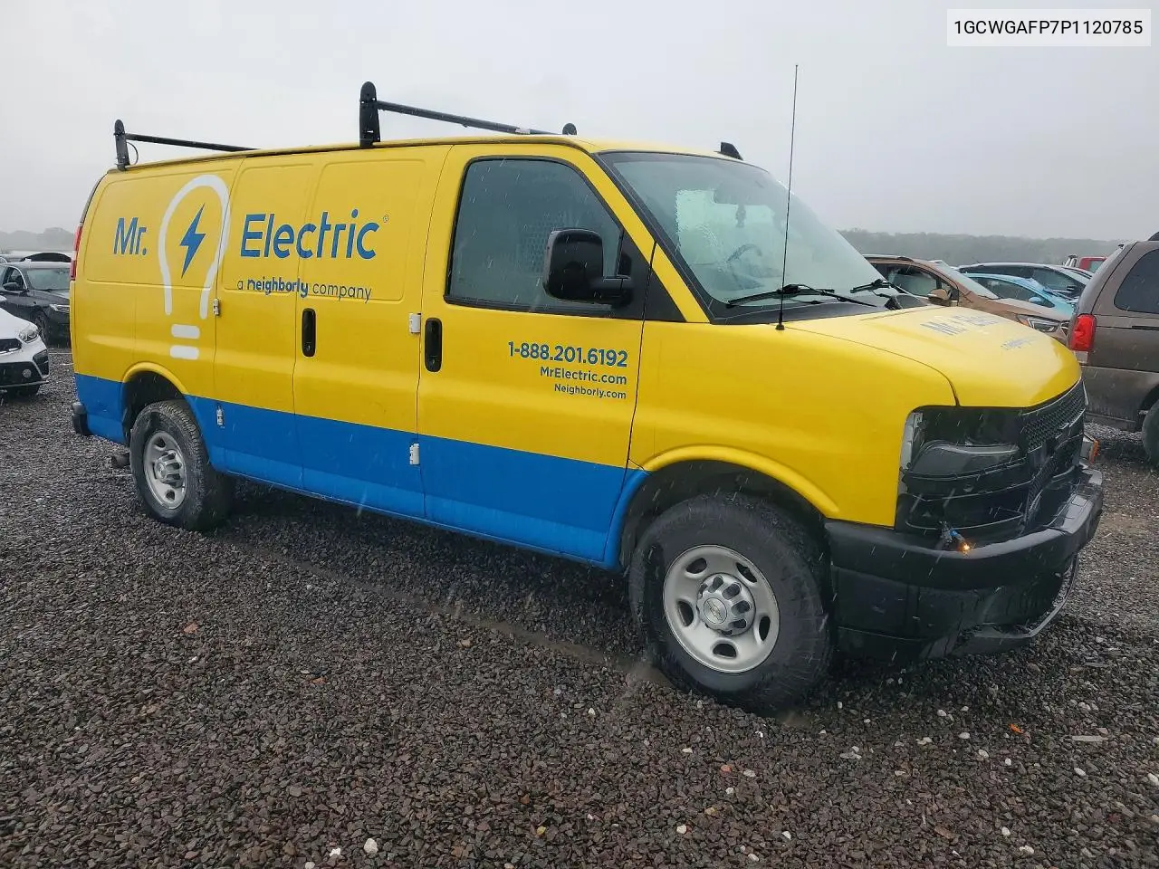 2023 CHEVROLET EXPRESS VIN 1GCWGAFP7P1120785 — фото 4