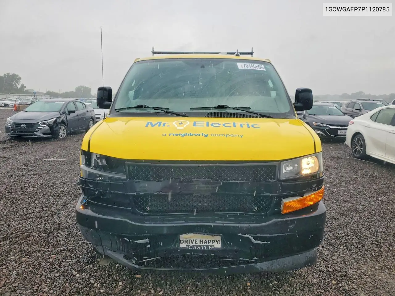 2023 CHEVROLET EXPRESS VIN 1GCWGAFP7P1120785 — фото 5