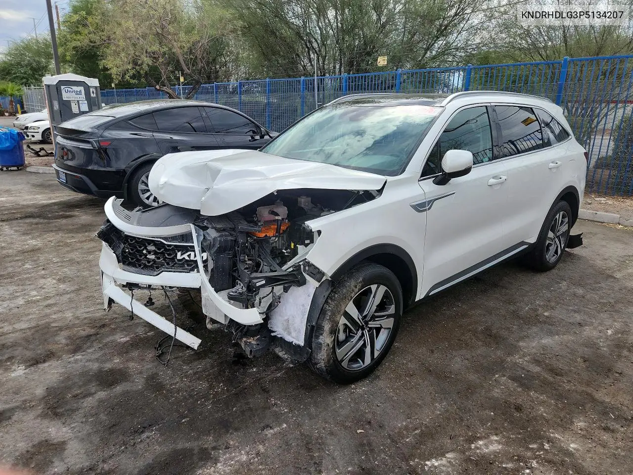 KIA SORENTO 2023, VIN KNDRHDLG3P5134207