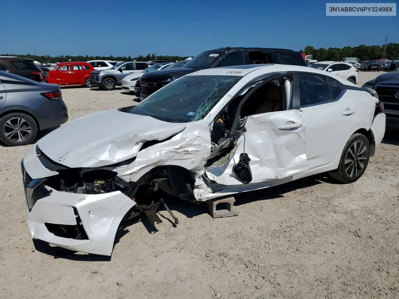 NISSAN SENTRA 2023, VIN 3N1AB8CV6PY32498X