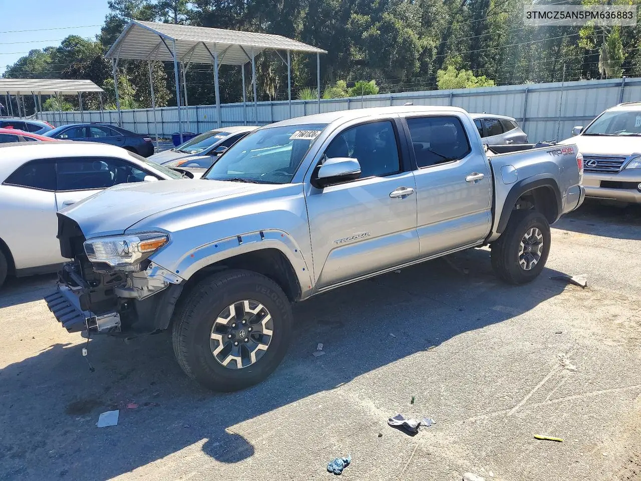 TOYOTA TACOMA 2023, VIN 3TMCZ5AN5PM636883