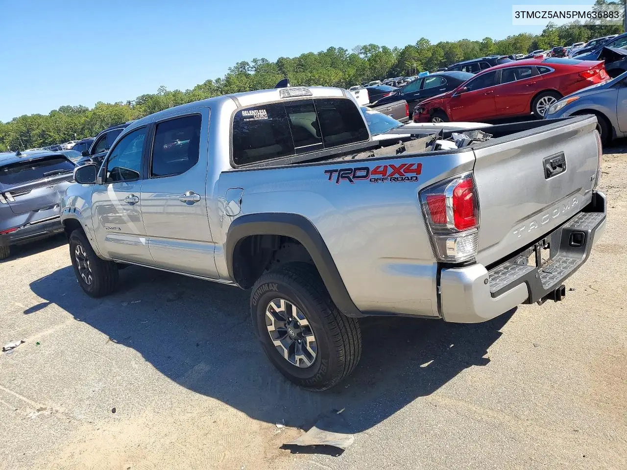 2023 TOYOTA TACOMA VIN 3TMCZ5AN5PM636883 — фото 2