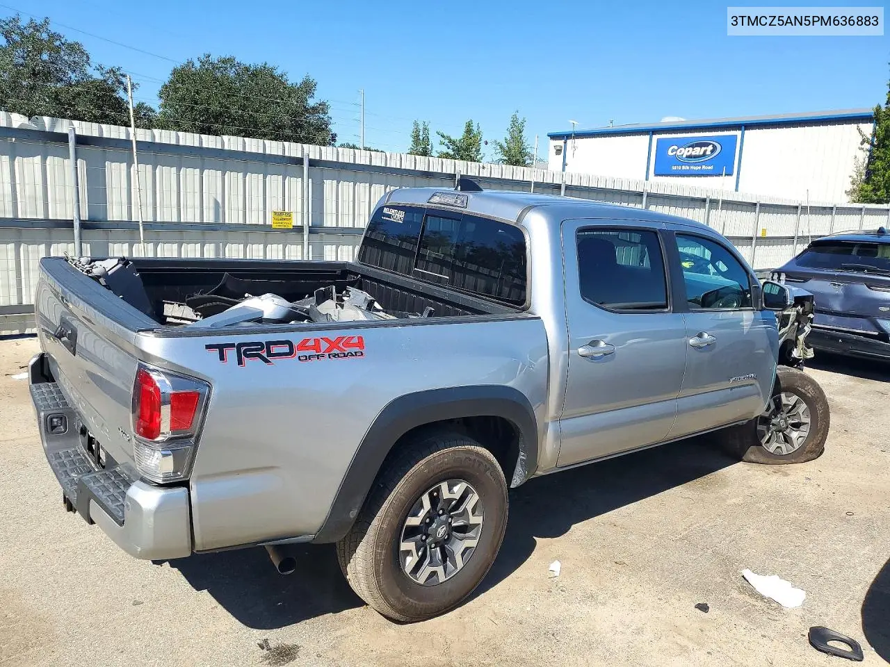 2023 TOYOTA TACOMA VIN 3TMCZ5AN5PM636883 — фото 3