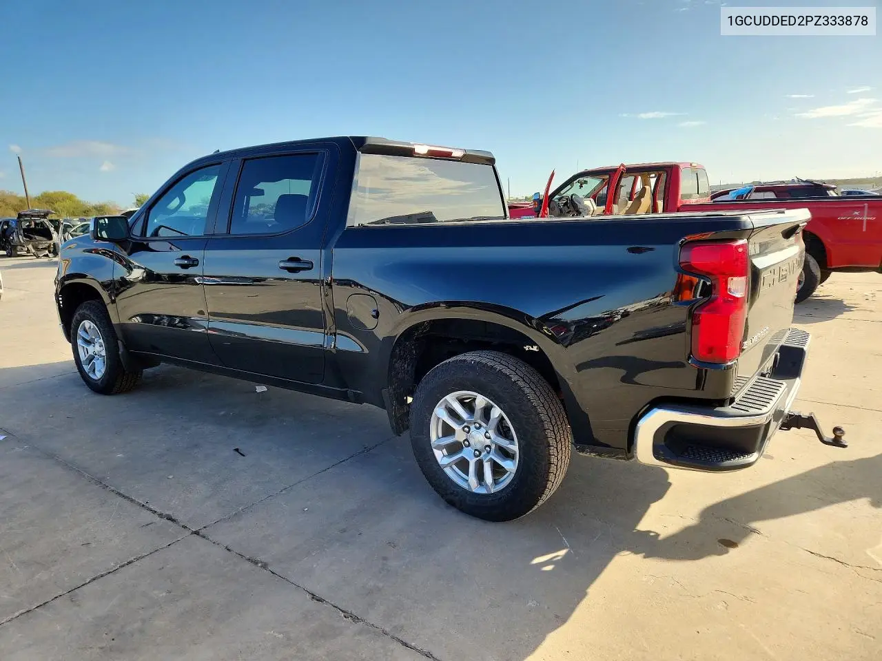 2023 CHEVROLET SILVERADO VIN 1GCUDDED2PZ333878 — фото 2