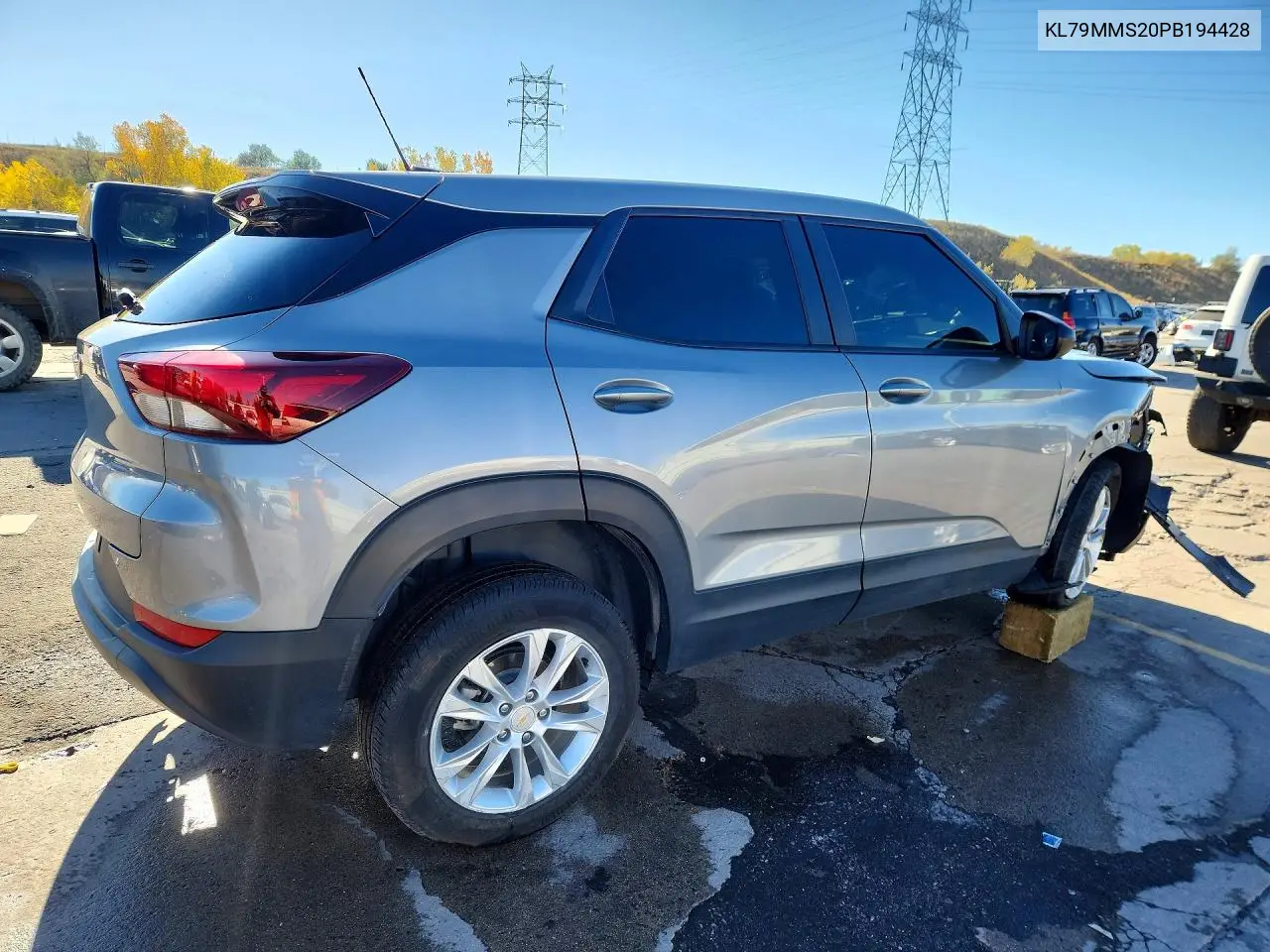2023 CHEVROLET TRAILBLAZER VIN KL79MMS20PB194428 — фото 3