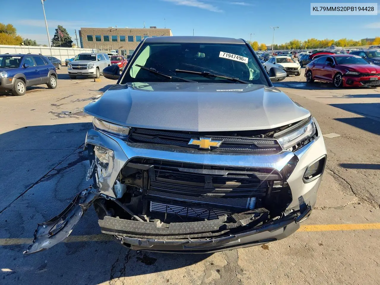 2023 CHEVROLET TRAILBLAZER VIN KL79MMS20PB194428 — фото 5