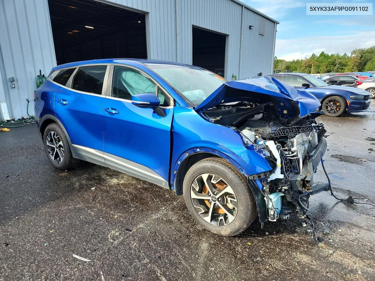 2023 KIA SPORTAGE VIN 5XYK33AF9PG091102 — фото 4