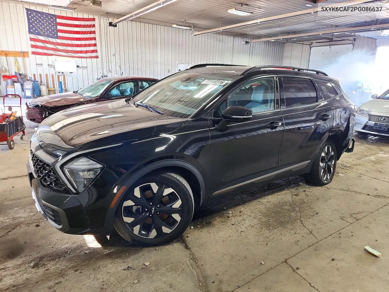 KIA SPORTAGE 2023, VIN 5XYK6CAF2PG086637