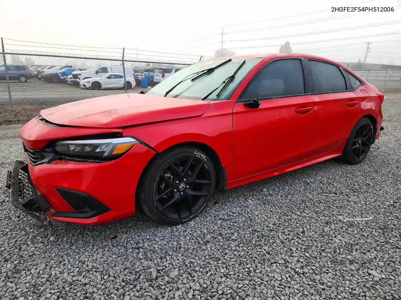 HONDA CIVIC 2023, VIN 2HGFE2F54PH512006