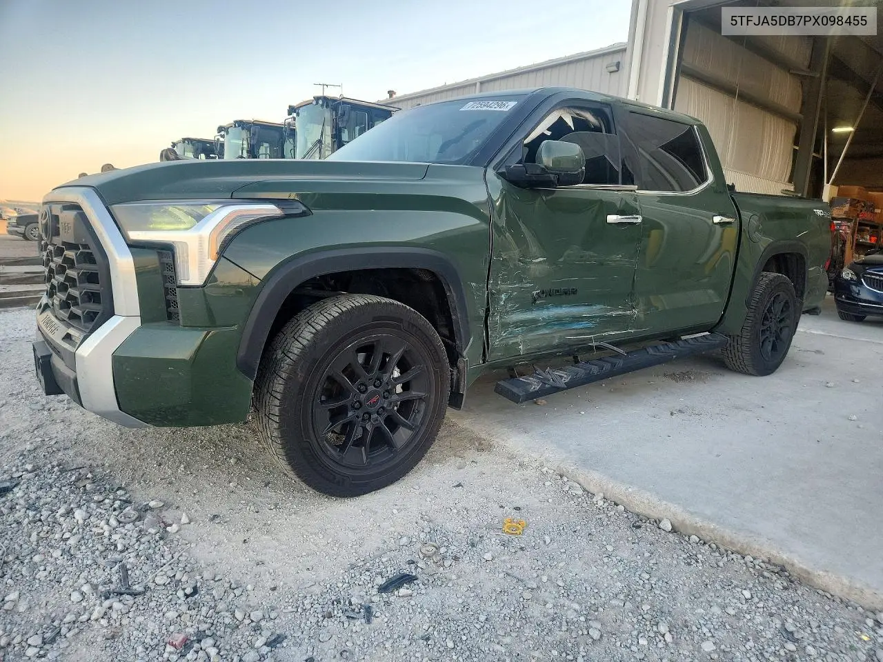 TOYOTA TUNDRA 2023, VIN 5TFJA5DB7PX098455