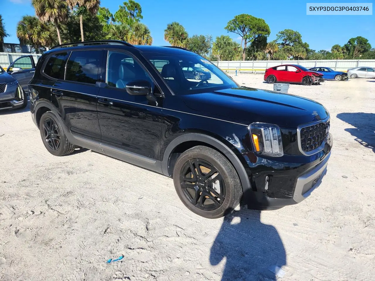 2023 KIA TELLURIDE VIN 5XYP3DGC3PG403746 — фото 4