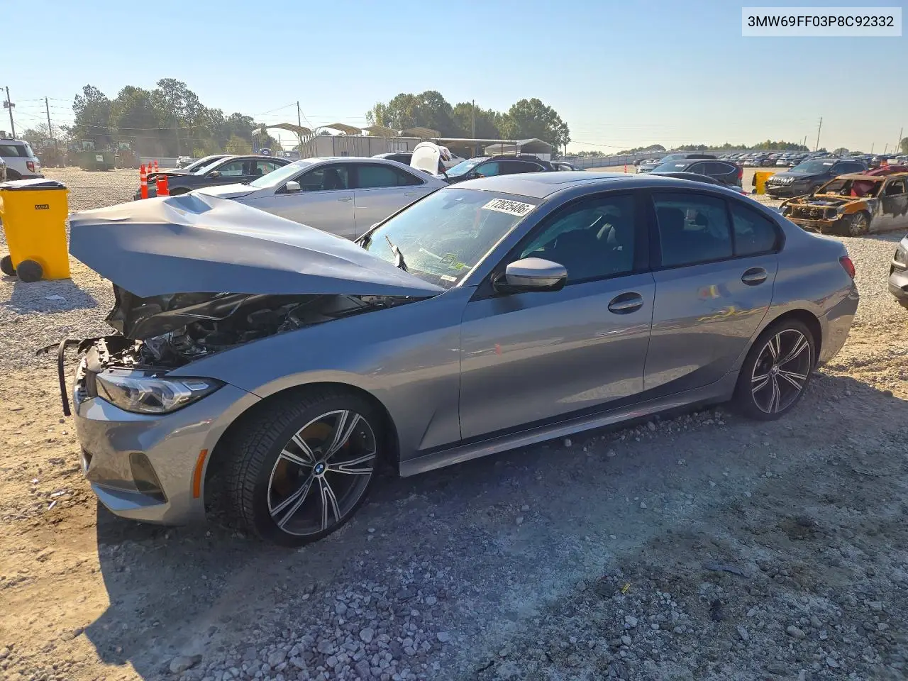BMW 3ER 2023, VIN 3MW69FF03P8C92332