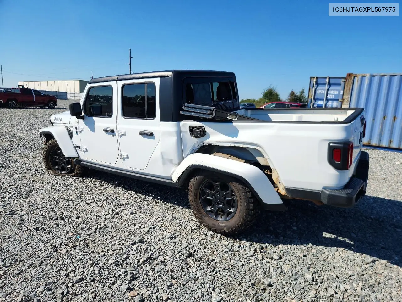 2023 JEEP GLADIATOR VIN 1C6HJTAGXPL567975 — фото 2