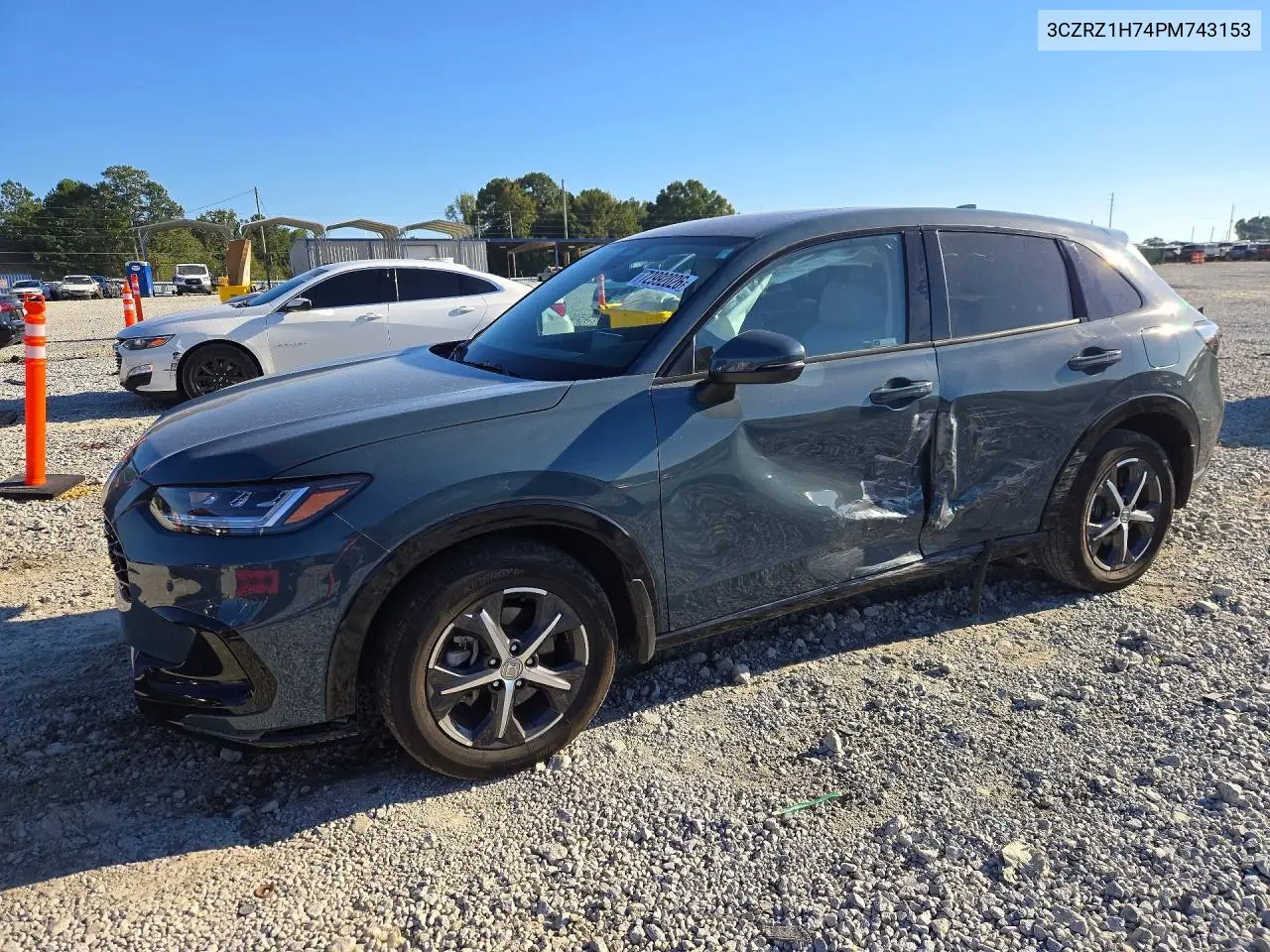 HONDA HR-V 2023, VIN 3CZRZ1H74PM743153