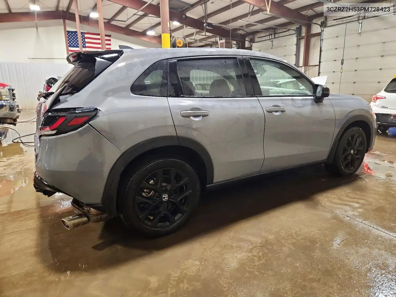 2023 HONDA HR-V VIN 3CZRZ2H53PM728423 — фото 3