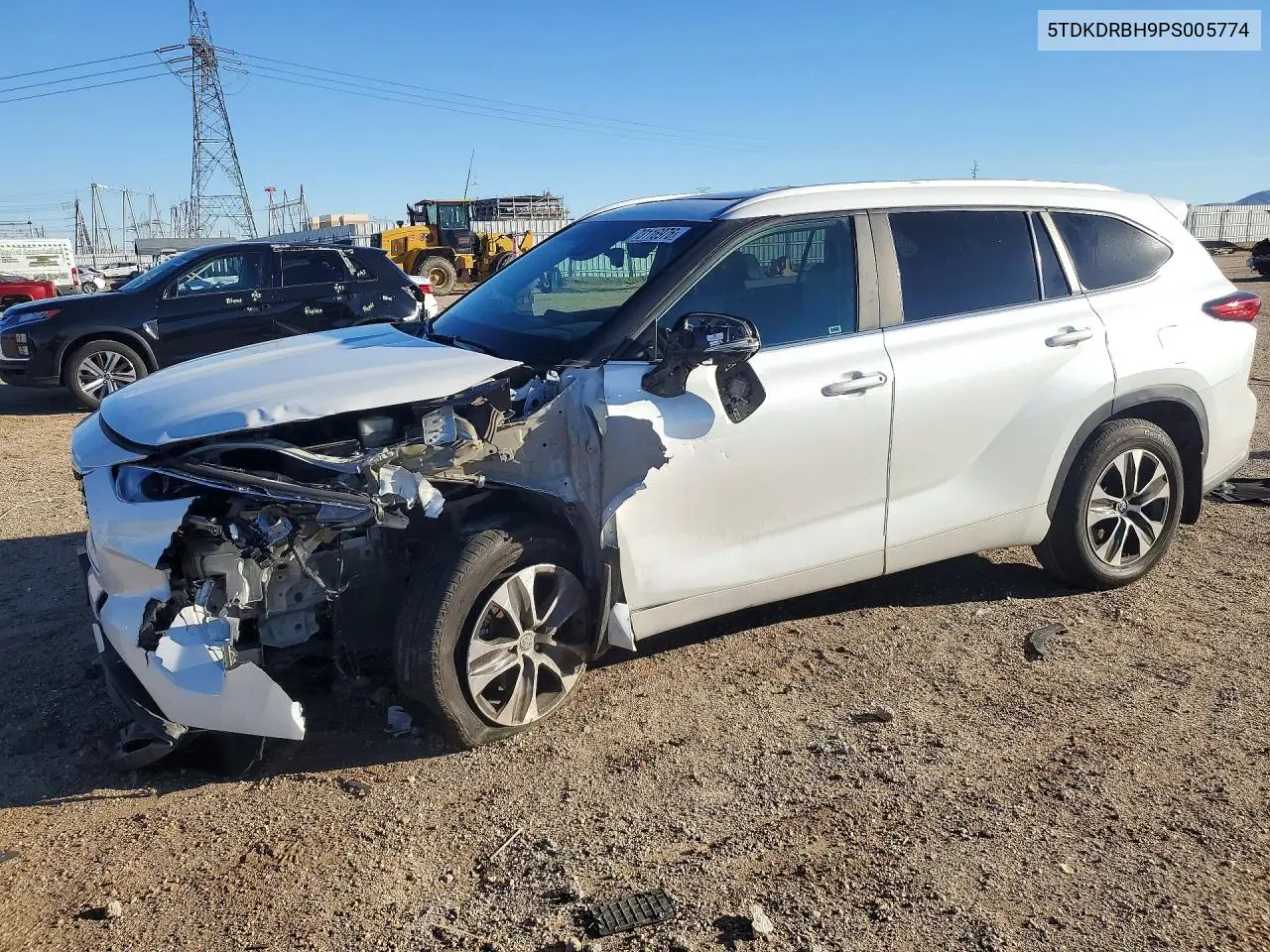 TOYOTA HIGHLANDER 2023, VIN 5TDKDRBH9PS005774