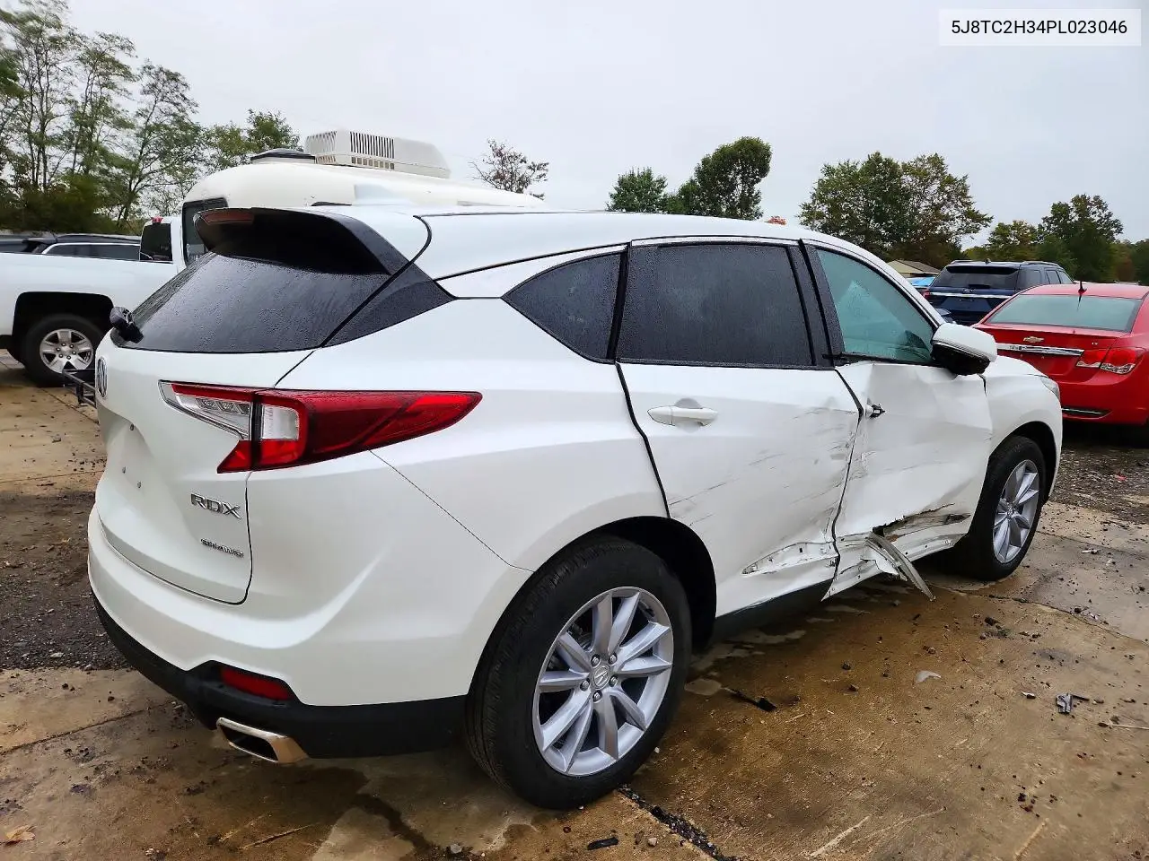 2023 ACURA RDX VIN 5J8TC2H34PL023046 — фото 3