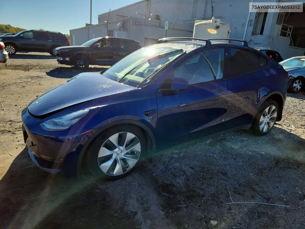 TESLA MODEL Y 2023, VIN 7SAYGDEEXPA053312