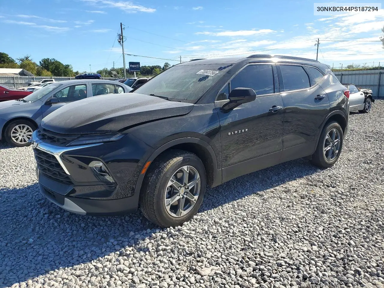 CHEVROLET BLAZER 2023, VIN 3GNKBCR44PS187294