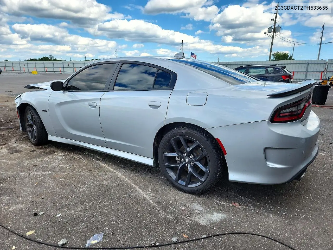 2023 DODGE CHARGER VIN 2C3CDXCT2PH533655 — фото 2