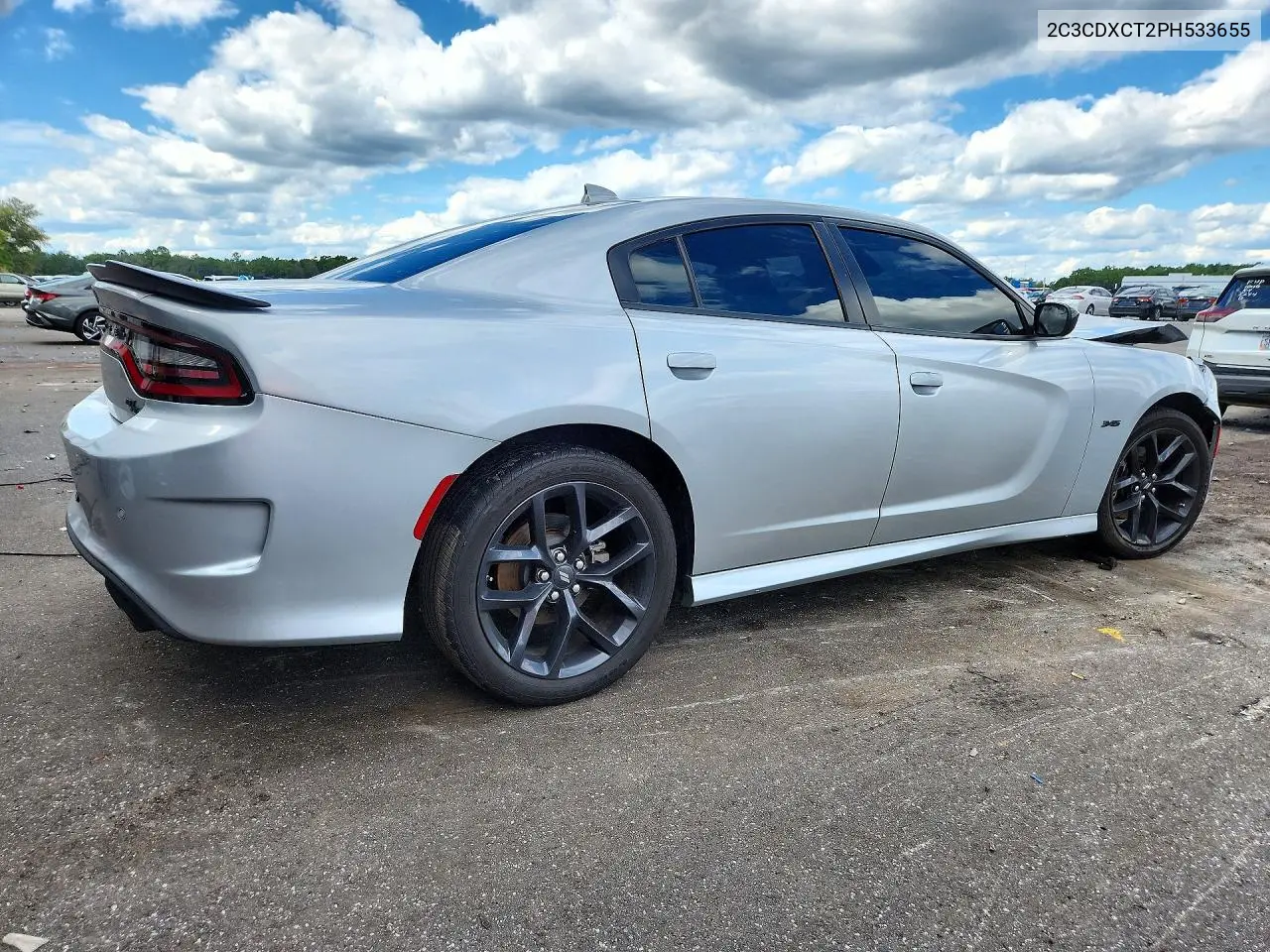 2023 DODGE CHARGER VIN 2C3CDXCT2PH533655 — фото 3