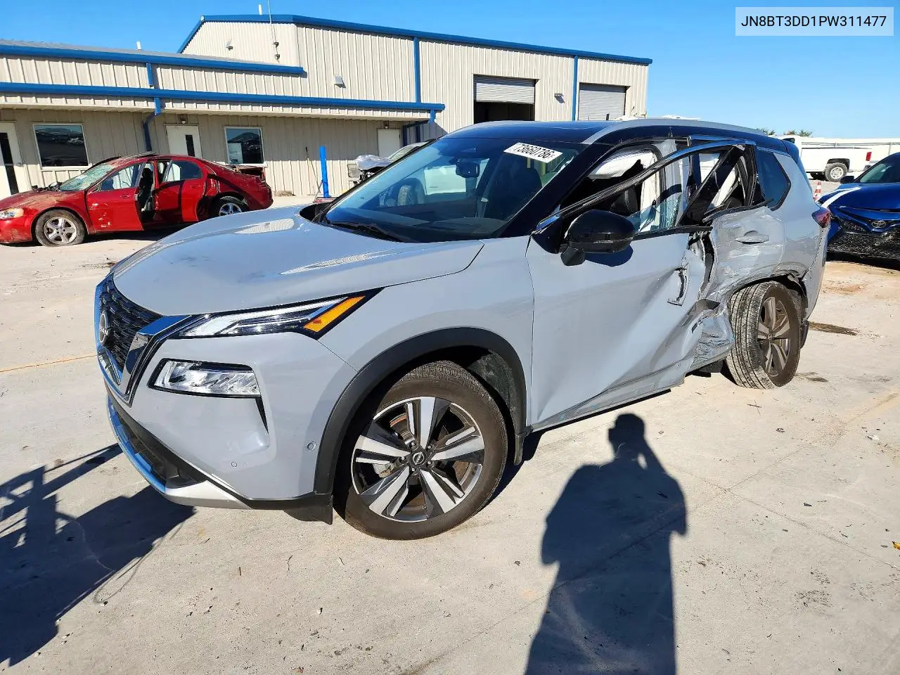 NISSAN ROGUE 2023, VIN JN8BT3DD1PW311477