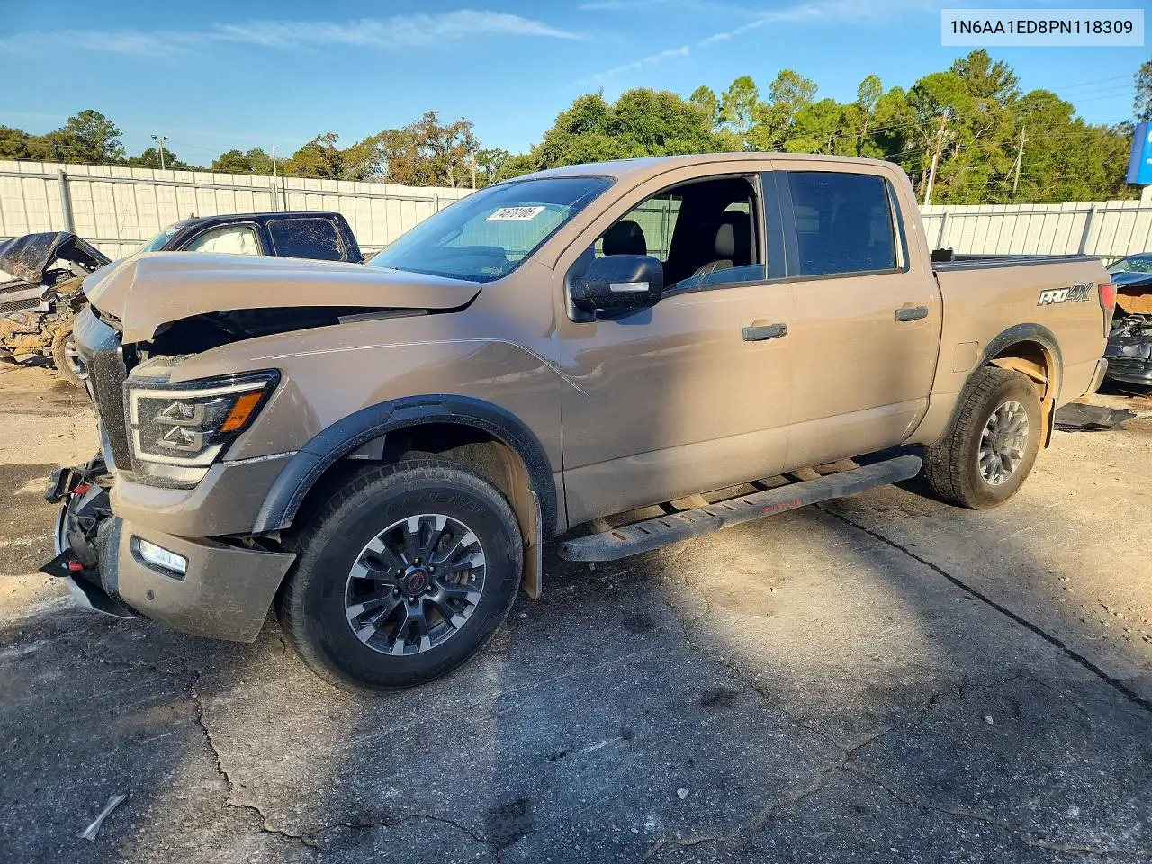 NISSAN TITAN 2023, VIN 1N6AA1ED8PN118309