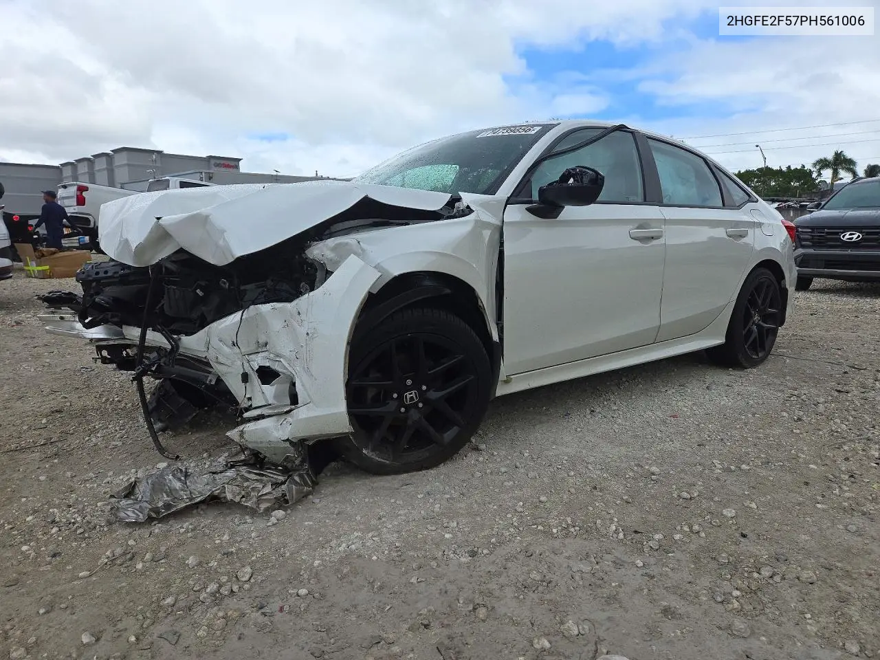 HONDA CIVIC 2023, VIN 2HGFE2F57PH561006